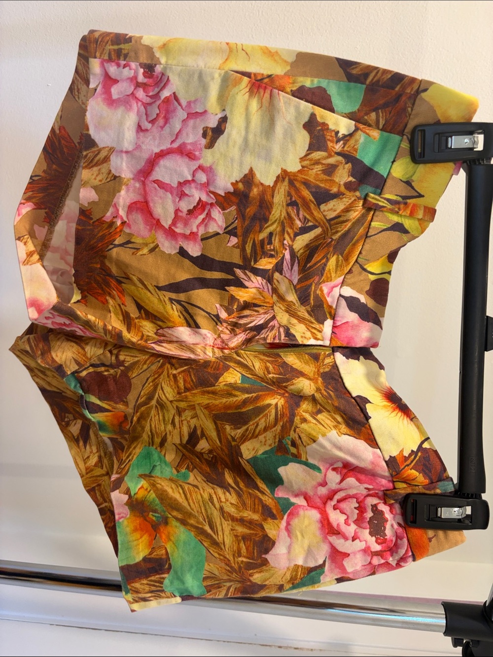 J. Crew Floral Print Women’s Skirt in Brown and Pink
